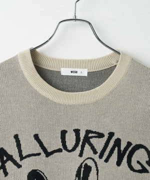 ジャガードニットプルオーバー（S）