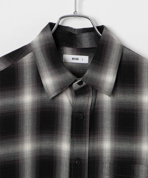 ブラック系チェック モデル：174㎝ L着用