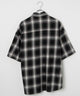 オンブレチェックシャツ（S）