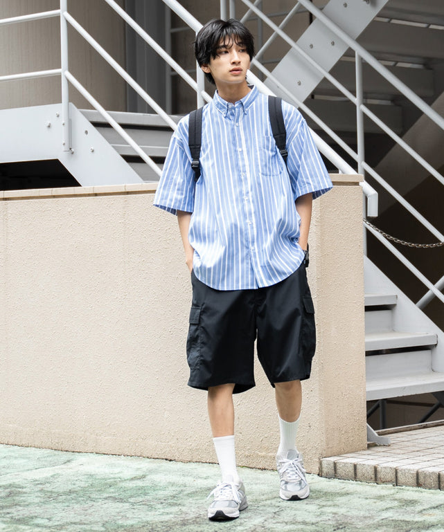 ブルーその他 モデル：180cm L着用