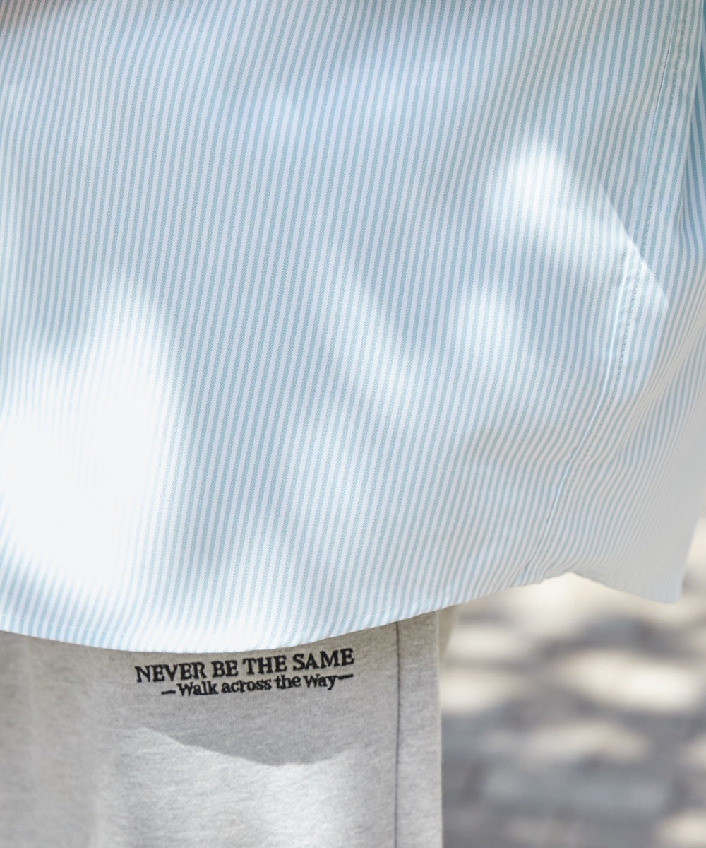 ブルーその他 モデル：161cm L着用