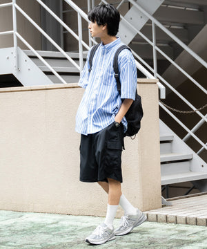 ブルーその他 モデル：180cm L着用