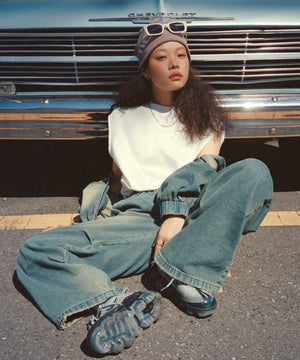 ホワイト XS着用