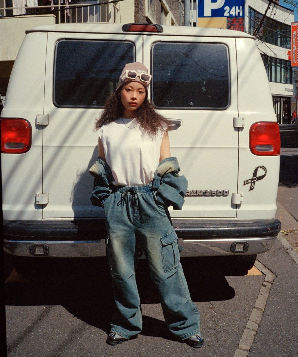 ホワイト XS着用