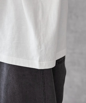 スリーブレスコットンT