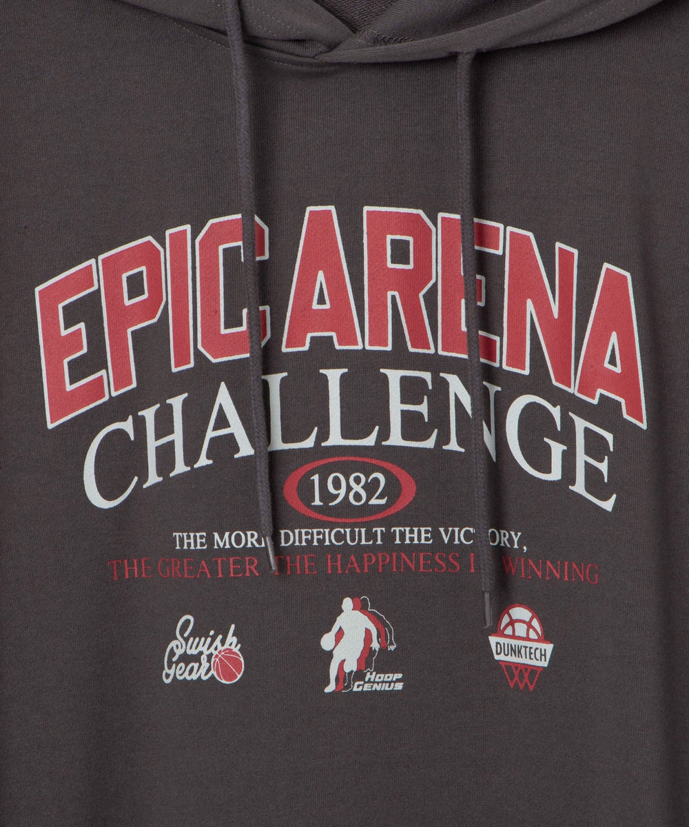 ロゴノースリーブパーカー