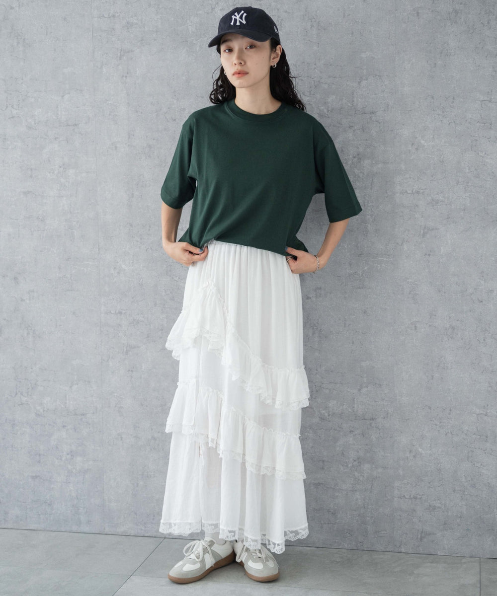 Dグリーン モデル：161cm S着用