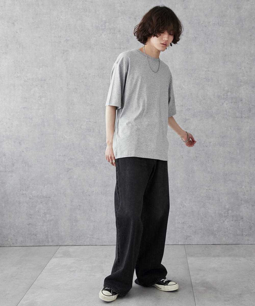 杢グレー モデル：173cm L着用