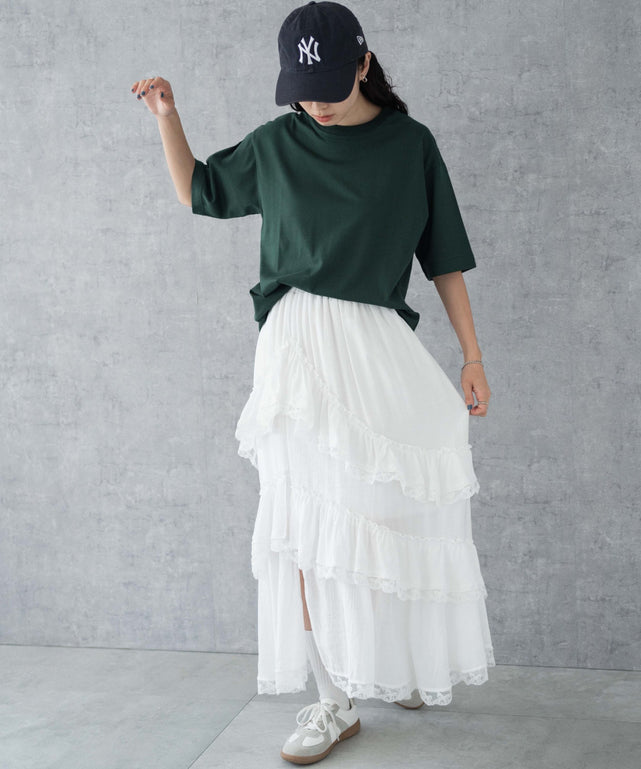 Dグリーン モデル：161cm S着用