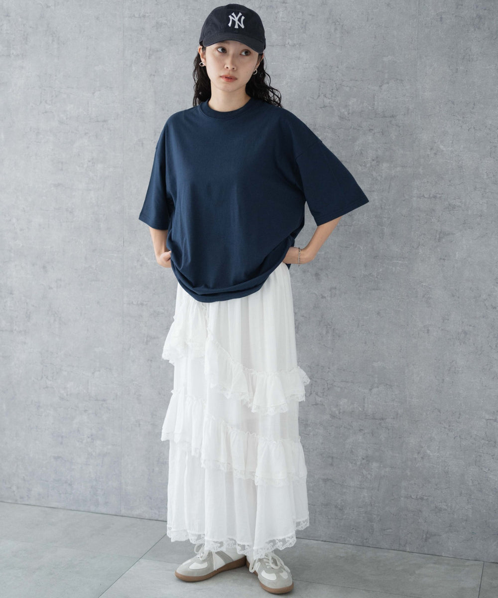 ネイビー モデル：161cm S着用