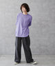 Lパープル モデル：173cm L着用