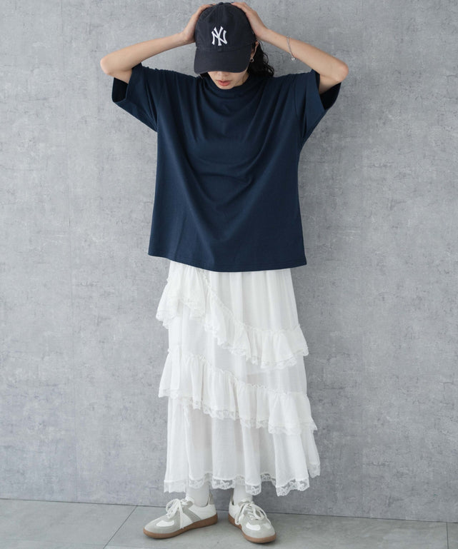 ネイビー モデル：161cm S着用