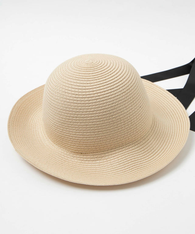 リボン付き雑材ハット