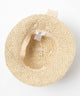 レースアップ雑材ハット