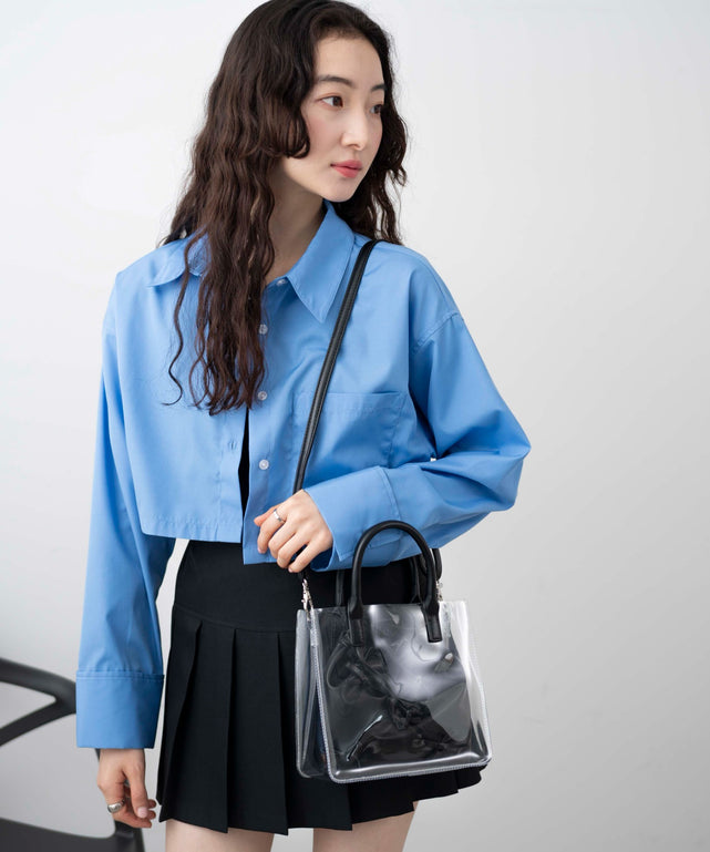 PU×リボン(ブラック)