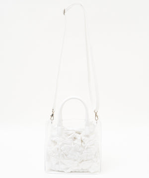 シアー×フリル　ホワイトギンガム(ホワイト)