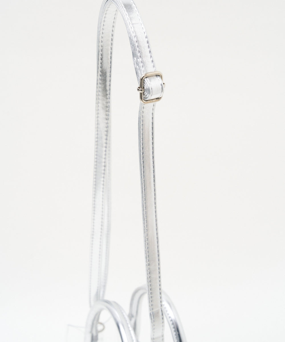 巾着付きクリアショルダー