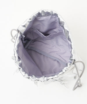 巾着付きクリアショルダー