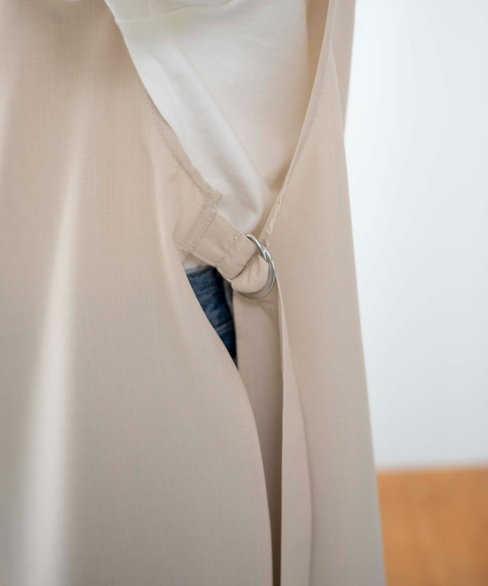 リネンライクサイドベルトベスト