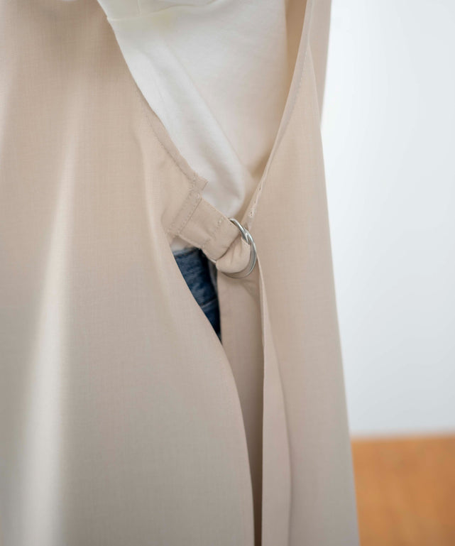 リネンライクサイドベルトベスト