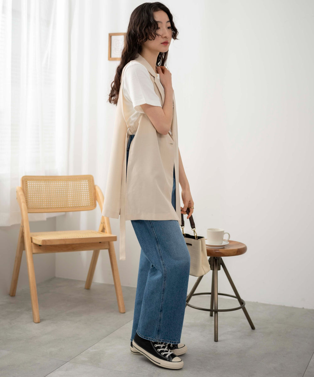 ナチュラル　モデル:163cm F着用