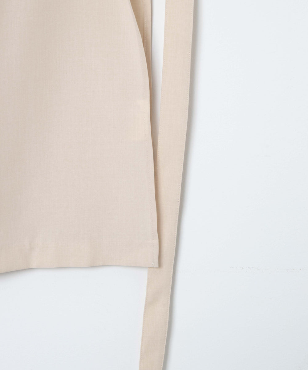 リネンライクサイドベルトベスト