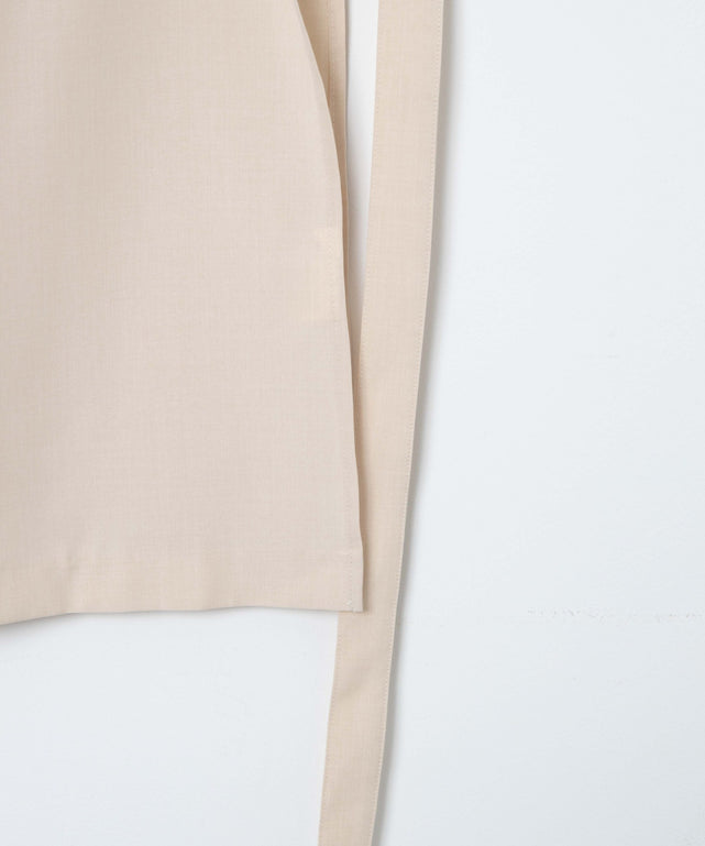 リネンライクサイドベルトベスト