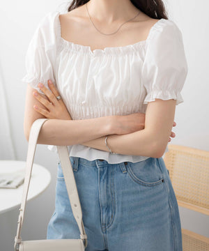 ホワイト モデル：163cm F着用