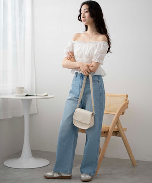 ホワイト モデル：163cm F着用