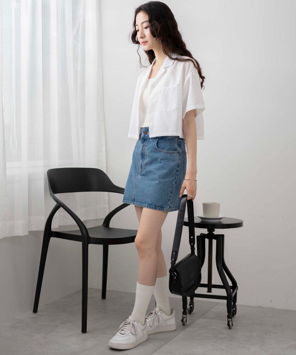 ホワイト モデル：163cm F着用