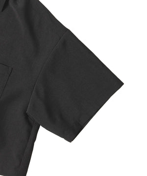 オープンカラーショートシャツ