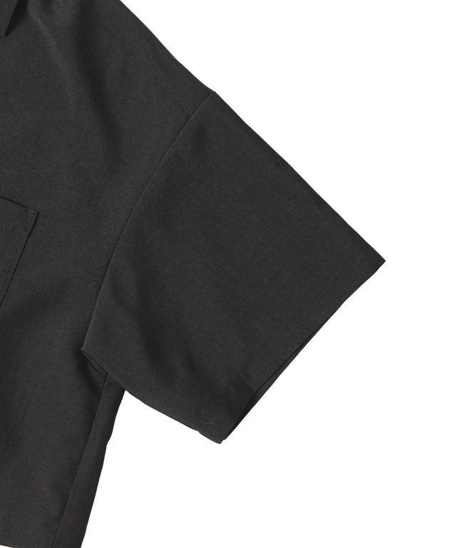 オープンカラーショートシャツ