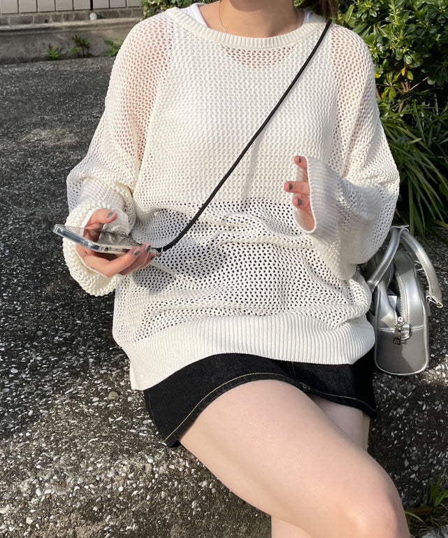 オフホワイト  モデル:155cm F着用