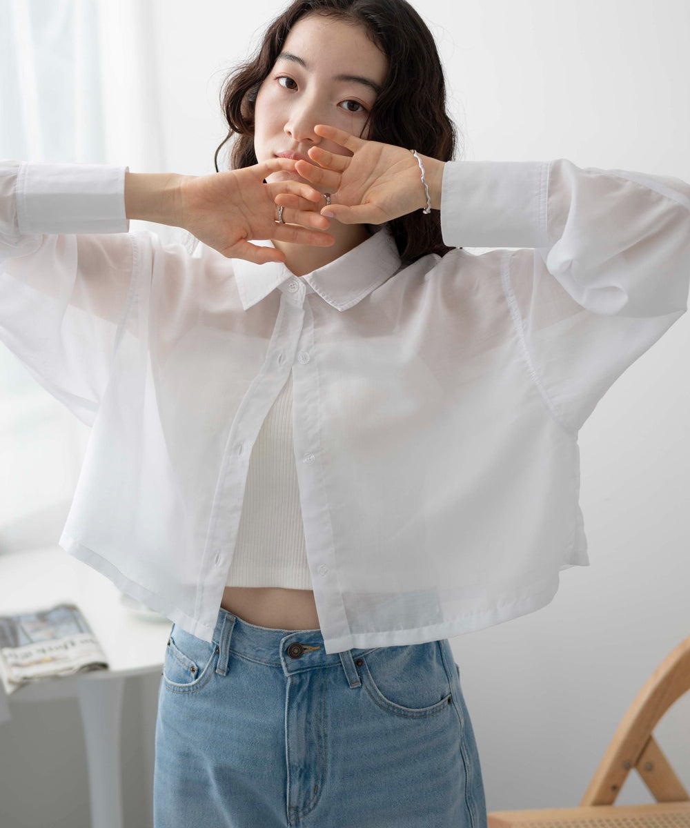 ホワイト モデル：163cm F着用