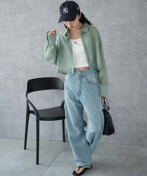 グリーン モデル：161cm F着用