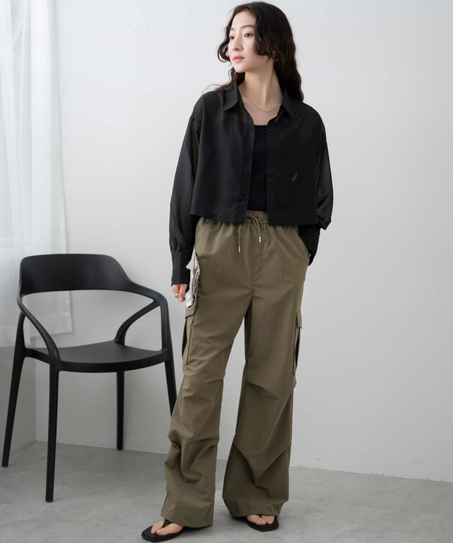 グリーン モデル：161cm F着用