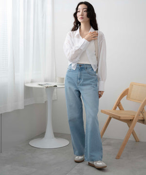 ホワイト モデル：163cm F着用