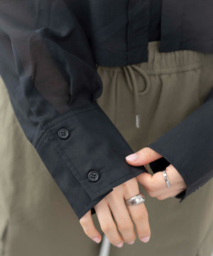 ホワイト モデル：163cm F着用