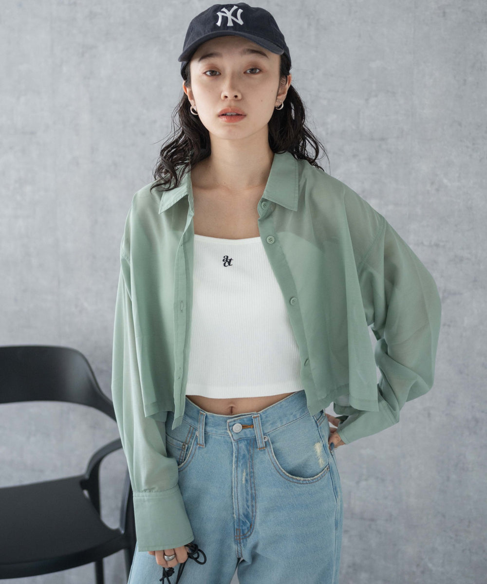 グリーン モデル：161cm F着用