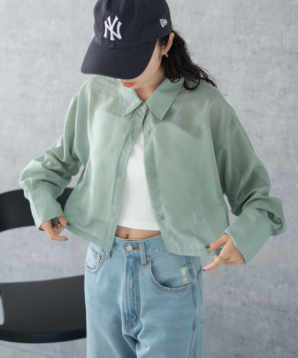 グリーン モデル：161cm F着用