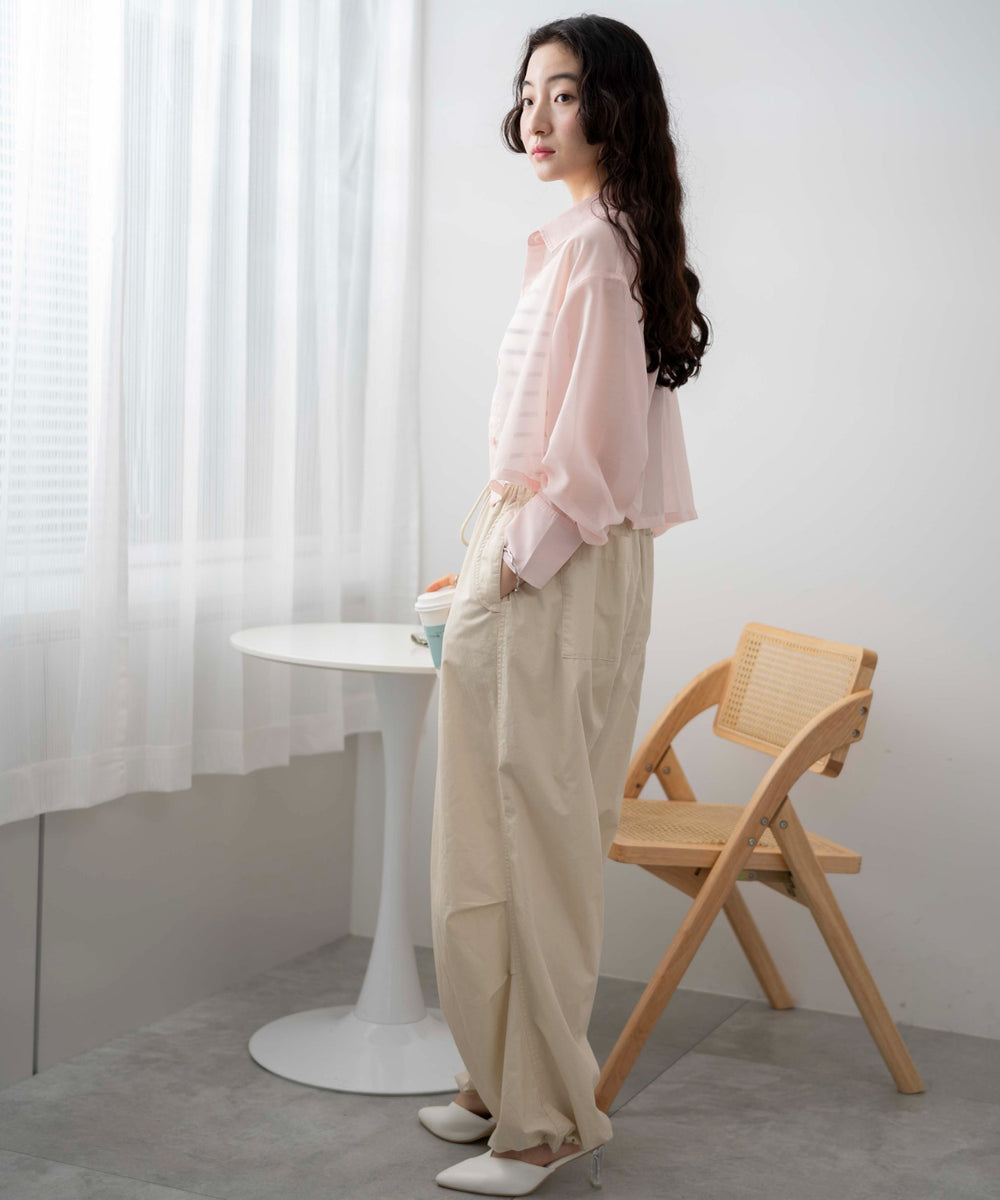 ピンク モデル：163cm F着用