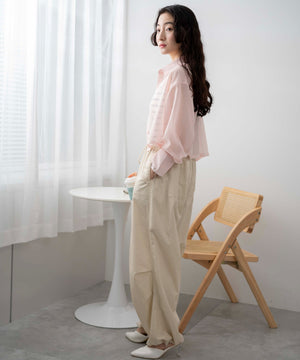 ピンク モデル：163cm F着用