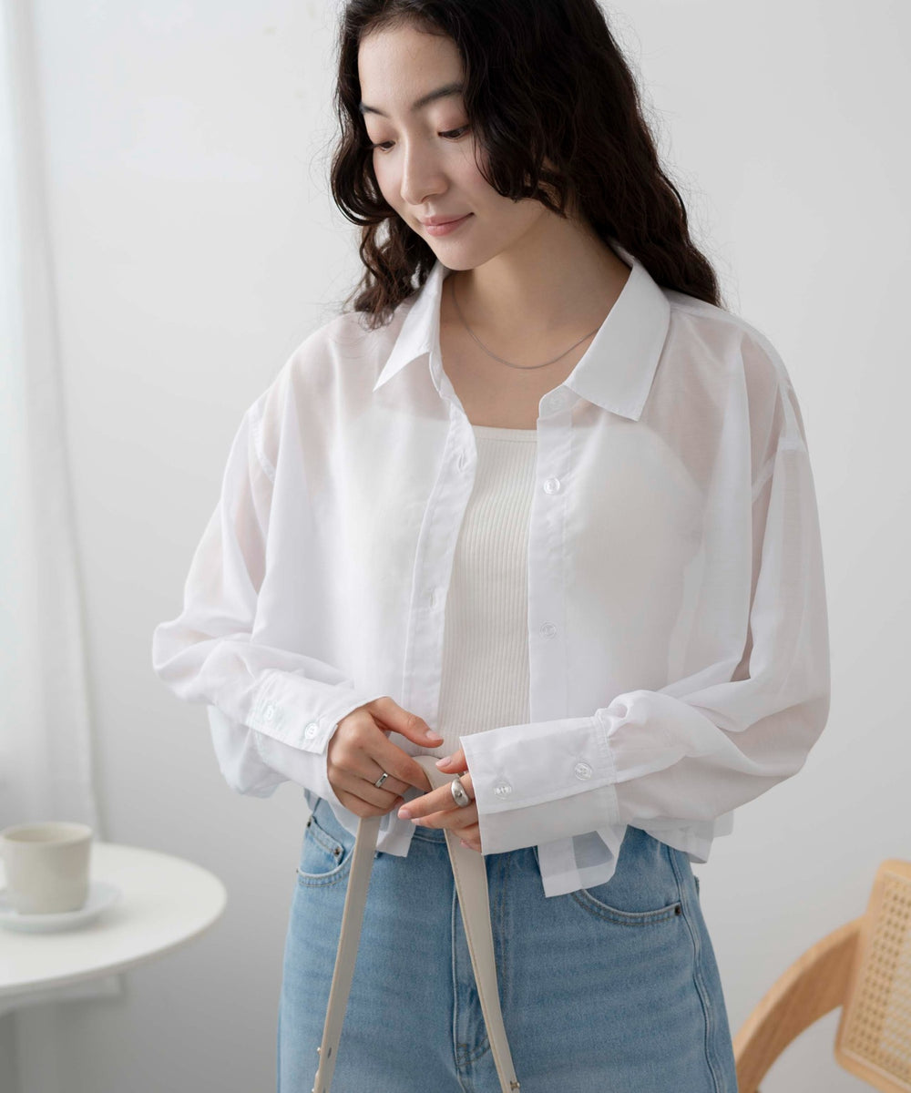 ホワイト モデル：163cm F着用