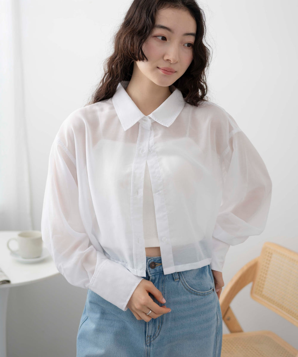 ホワイト モデル：163cm F着用