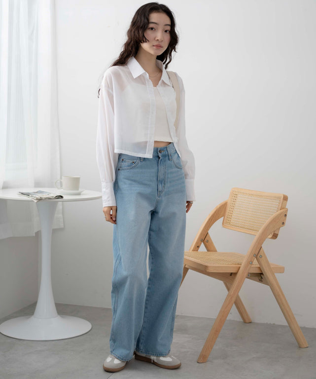 ホワイト モデル：163cm F着用