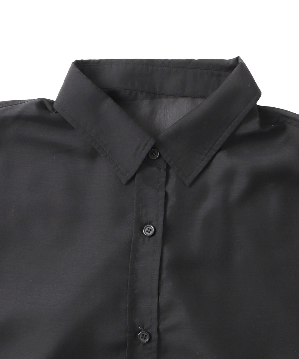 シアーショートシャツ