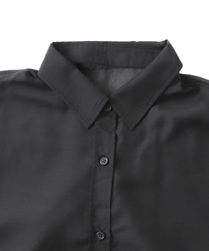 シアーショートシャツ