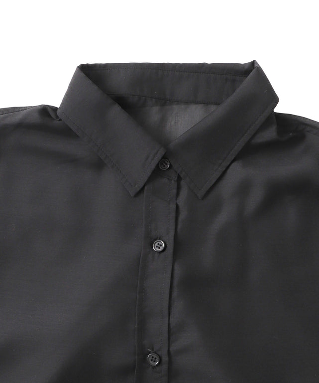 シアーショートシャツ