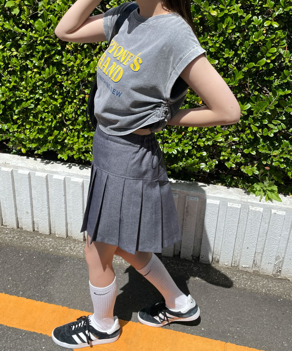 グレーその他　モデル:155cm F着用