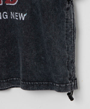 ヴィンテージウォッシュドロストデザインT